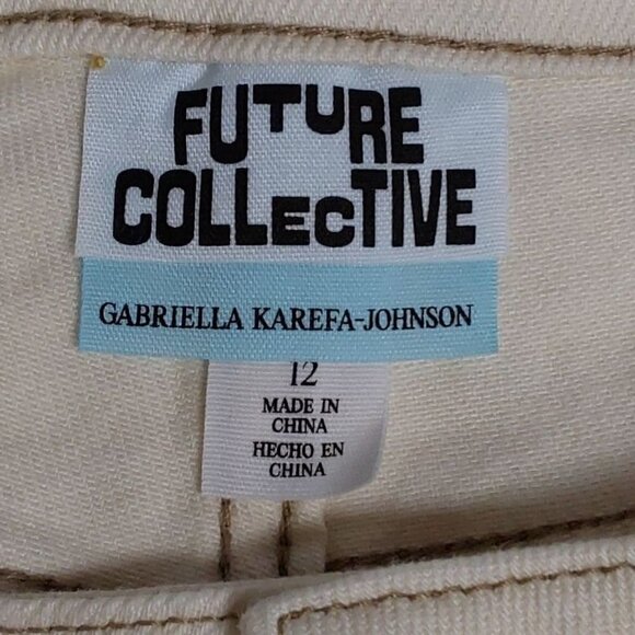 WOMEN'S FLARE LEG DENIM PANT | FUTURE COLLECTIVE | 12 - Picture 8 of 14